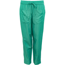 Load image into Gallery viewer, Costamani Wanna pocket detail drawstring trouser Green
