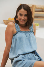 Load image into Gallery viewer, Eb & ive Elan tencel tank Denim