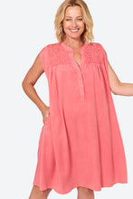 Load image into Gallery viewer, Eb & Ive Elan tencel dress Lychee