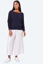Load image into Gallery viewer, Eb & Ive Jovial cotton jumper Sapphire