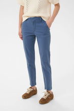 Load image into Gallery viewer, Part Two Soffys narrow leg casual trouser Blue Indigo - CW CW