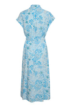 Load image into Gallery viewer, Part Two Atla print belted summer dress summer Song