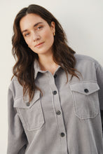 Load image into Gallery viewer, Part Two Collette Jumbo cord shacket Grey