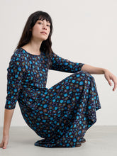 Load image into Gallery viewer, Seasalt Wild Bouquet dress Falling Flowers Maritime
