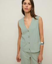 Load image into Gallery viewer, Yerse Jen jersey waistcoat Aquamarine - CW CW