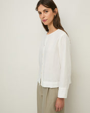 Load image into Gallery viewer, Yerse Cami44 boxy hemp shirt Pure White - CW CW
