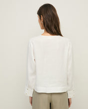 Load image into Gallery viewer, Yerse Cami44 boxy hemp shirt Pure White - CW CW