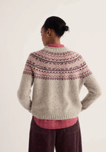 Load image into Gallery viewer, Seasalt Port Kinnis merino jumper Shingle Bay Dark Rose Mix