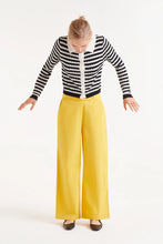 Load image into Gallery viewer, Compañia Fantastica Button detail waist trouser Yellow