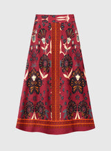 Load image into Gallery viewer, An'ge Rubiliane long skirt Burgundy Tulip