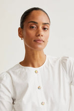 Load image into Gallery viewer, Compañia Fantastica Multi coloured button blouse White - CW CW