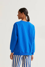 Load image into Gallery viewer, Compañia Fantastica Lemons sweatshirt Blue - CW CW