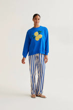 Load image into Gallery viewer, Compañia Fantastica Lemons sweatshirt Blue - CW CW