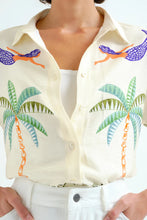 Load image into Gallery viewer, Compañia Fantastica Palm & Mermaid print shirt Multi - CW CW