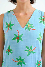 Load image into Gallery viewer, Compañia Fantastica Cocotero print sundress Turquoise - CW CW