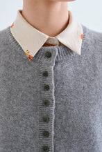 Load image into Gallery viewer, Compañia Fantastica multi button cardigan Grey