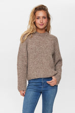 Load image into Gallery viewer, Numph Zindi melange pullover fossil Melange