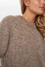 Load image into Gallery viewer, Numph Zindi melange pullover fossil Melange