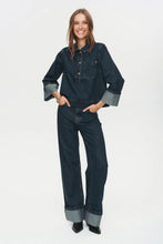 Load image into Gallery viewer, Numph Toronto workwear overshirt Dark Denim