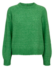 Load image into Gallery viewer, Numph Rietto pointelle pullover Vibrant Green - CW CW