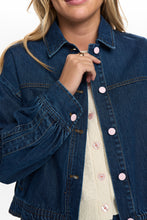 Load image into Gallery viewer, Numph Addison denim jacket Medium Blue Denim