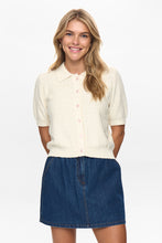 Load image into Gallery viewer, Numph Zola cardigan Cloud Dancer - CW CW