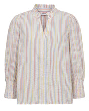 Load image into Gallery viewer, Numph Tashia candy stripe shirt Popcorn - CW CW