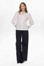 Load image into Gallery viewer, Numph Tashia candy stripe shirt Popcorn - CW CW