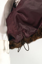 Load image into Gallery viewer, Numph Demi Faux Fur bomber jacket Black Coffee