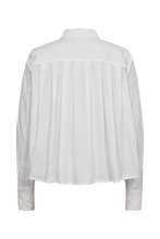Load image into Gallery viewer, Numph Nuasho cotton shirt Bright White