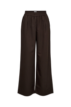 Load image into Gallery viewer, Numph Sonya pinstripe pants Black Coffee
