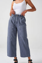 Load image into Gallery viewer, seventy + mochi Louis pant in Washed Denim