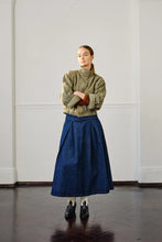 Load image into Gallery viewer, seventy + mochi Maddie denim skirt Dark Americana