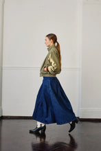 Load image into Gallery viewer, seventy + mochi Maddie denim skirt Dark Americana