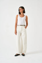 Load image into Gallery viewer, seventy + mochi Bo barrel jean Ecru