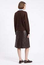 Load image into Gallery viewer, Artlove Temoura pure wool sweater Brown