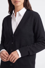 Load image into Gallery viewer, Artlove Evina classic V cardigan Black