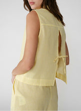Load image into Gallery viewer, Grace & Mila Windell seersucker mini check s/l shirt Yellow - CW CW
