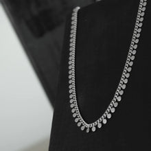 Load image into Gallery viewer, Dansk Theia Multi Dot Necklace Silver Plating