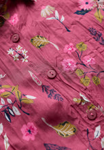 Load image into Gallery viewer, Seasalt Larissa shirt Flora Study Rosa