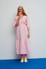 Load image into Gallery viewer, Dr Bloom Joy linen dress Soft Pink