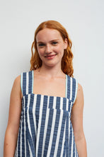 Load image into Gallery viewer, Dr Bloom Lemonade striped sundress Blue - CW CW