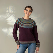 Load image into Gallery viewer, Eribe Alpine short sweater Esmerelda