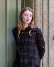 Load image into Gallery viewer, Bibico Alexa big check shirt dress Ink Olive
