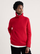 Load image into Gallery viewer, Seasalt Braque roll neck jumper Carmine