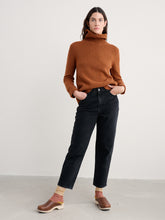 Load image into Gallery viewer, Seasalt Braque lambswool roll neck jumper Rusted