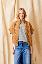 Load image into Gallery viewer, SUZY D Charlston quilted short sleeve jacket - CW CW