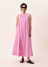 Load image into Gallery viewer, FRNCH Teahupoo striped shirt dress Violet Pink - CW CW