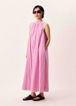 Load image into Gallery viewer, FRNCH Teahupoo striped shirt dress Violet Pink - CW CW