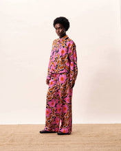 Load image into Gallery viewer, FRNCH Vitoria Floral tie back detail shirt Pink Multi